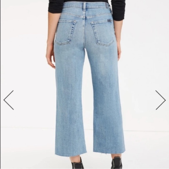 7 For All Mankind Cropped Alexa Jeans 7FAM Size 27 - Picture 2 of 15